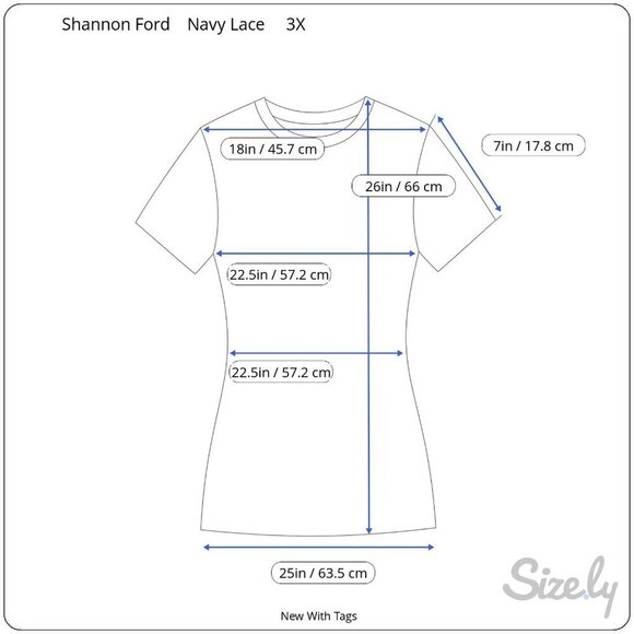 Shannon Ford Womens Lace Lined Boho Flutter Sleeve Party Formal Blouse New 3X - Picture 8 of 8